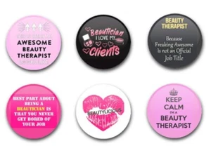 INSIGNIAS BOTÓN 25mm 1" PULGADA x6 BELUTISTA - Imagen 1 de 1