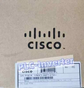 New CISCO VWIC2-2MFT-G703 Router Module Free Shipping Factory Sealed/ - Picture 1 of 10
