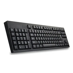 109 Keys Left Handed Keyboard with Number Pad Left Handed Dual USB Ports N4Z9 - Picture 1 of 11