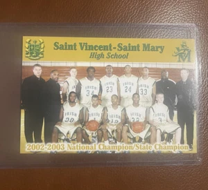 2003 Saint Vincent St. Mary High School LeBron James - 2002 Junior Year #5 Gold - Bild 1 von 4