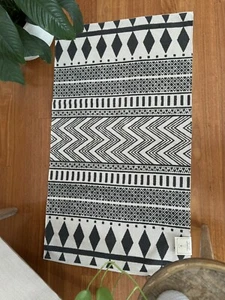 Aztec Nights Floor Rug| Cotton Rug, Area Rug, Aztec Rug 68x114 cm - Picture 1 of 9