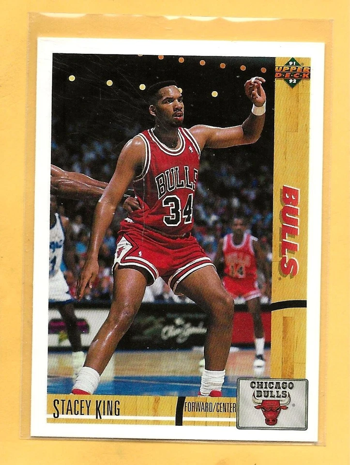 STACEY KING - 1991-92 Upper Deck  - #182 - Bulls - Comb. Shipping - Image 1 of 1