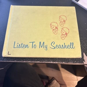 Listen to My Seashell by Charlotte Steiner Hardcover Book 1959 - Picture 1 of 12