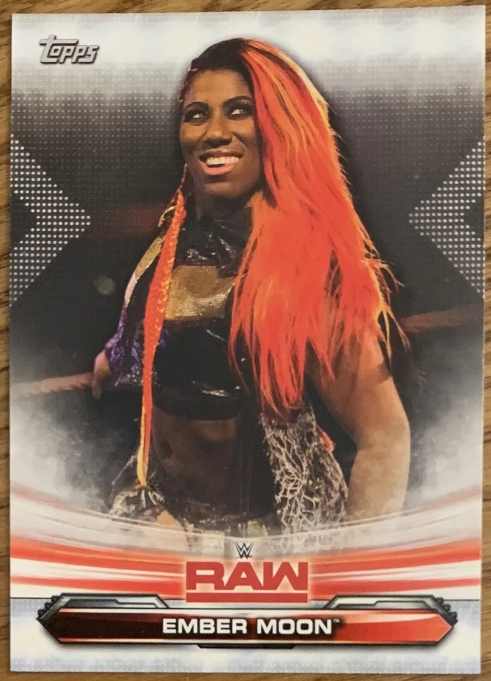 EMBER MOON, 2019 WWE TOPPS CARD, WWE SUPERSTAR ! - Image 1 of 1