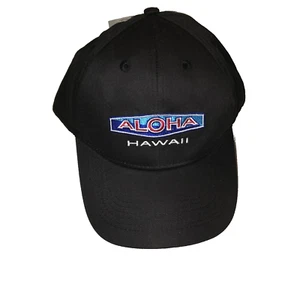 Nuevo Aloha Hawaii Negro SnapBack Gorra Sombrero Hawaiano Prendas para la cabeza - Imagen 1 de 5