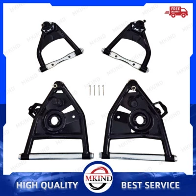 Juego de 4 brazos de control tubulares superior e inferior para Chevrolet GMC 1963-1970 C10 Foto 1 de 4