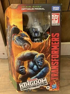 Transformers Generations War for Cybertron Kingdom Voyager Optimus Primal New - Picture 1 of 5