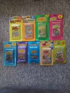 Wacky Packages All New Series 2 Thru 8 Blister Packs + Flashbacks 1 & 2.