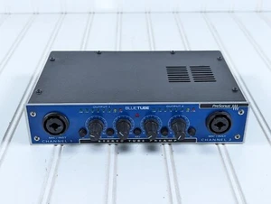 Unidad de micrófono/instrumento preamplificador de tubo estéreo PreSonus BlueTube solo sin adaptador de corriente - Imagen 1 de 5