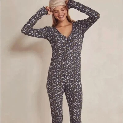 Free People Intimately Free Home Alone Long Johns verde XS etiqueta de precio de $98 etiqueta nueva Foto 1 de 4