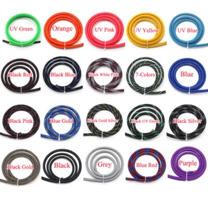 Colour Braid Cable Sleeving Expandable Wire Harness Marine Auto Sheathing 3-30mm - Picture 1 of 33