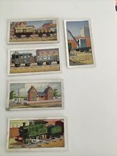 1927 Godfrey Phillips Cigarettes Five Model Railways Cards O