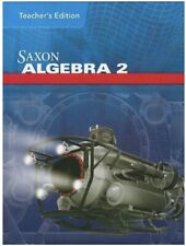 Algebra 2 Saxon Teacher's Edition Hardcover - New