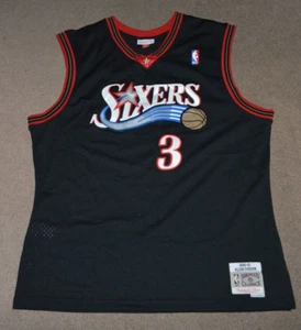 Allen Iverson Philadelphia 76ers 2000-01 Mitchell & Ness HWC Swingman Trikot XL - Bild 1 von 9