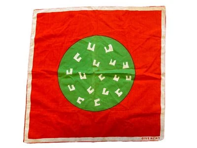 Bandeau estampado vintage Givenchy Foto 1 de 4