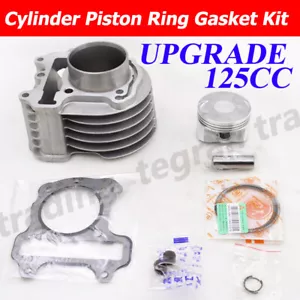 52.4MM BIG BORE 125cc Cylinder Piston Kit For Honda SCV 100 LEAD SCV100 2003-10 - Picture 1 of 6
