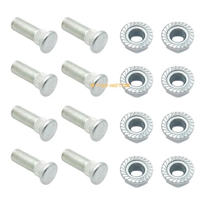 8 piezas tacos y tuercas de rueda delantera para Polaris Trail Blazer 250 330 Trail Boss 330 Foto 1 de 4