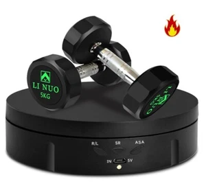 Rotating Display Stand 146mm for 10KGS 3 speeds 360 spin Jewelry turntable 146BF - Picture 1 of 11