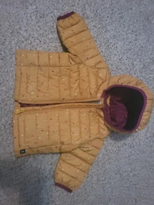 GAP Winter Baby Coat For 3 - 12 Month Full Zipped Hooded - Picture 1 of 5