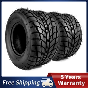 18x9.50-8 ATV UTV Tires Sport Go Kart Tire All Terrain 18x9.50x8 18 9.50 8 2Pc - Picture 1 of 10