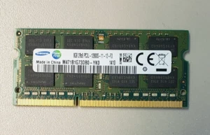 8GB 2Rx8 PC3L-12800S 1600Mhz SODIMM DDR3 RAM - Picture 1 of 2