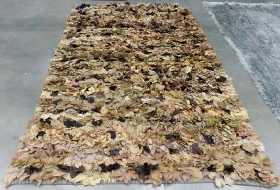 BROWN / MULTI 5' X 8' Missing Patches Rug Reduced Price 1172564868 SG951B-5 - Image 1 of 4