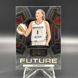2024 Panini Select WNBA Jacy Sheldon Rookie Future #23 Dallas Wings RC - Foto 1 di 2