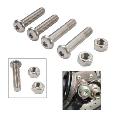 Tornillo de montaje de amortiguador trasero Dyna para Harley Sportster XL883 1200 Foto 1 de 4