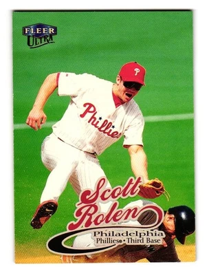 1999 Ultra #200 Scott Rolen 费城费城人队棒球卡 — 第 1/2 张图片