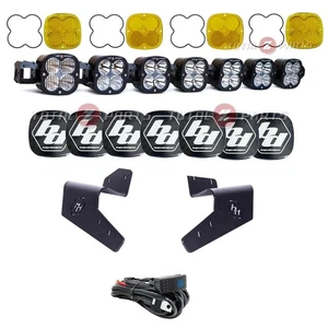Baja Designs XL Linkable Roof Mount LED Light Clear Amber for Can-Am Maverick R - Picture 1 of 3