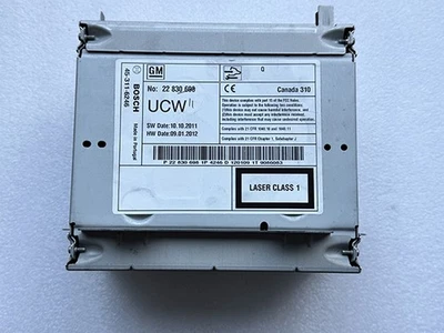 Unidad principal reproductor de CD GPS radio Opel Insignia A 2012 22830698 - Imagen 1 de 4