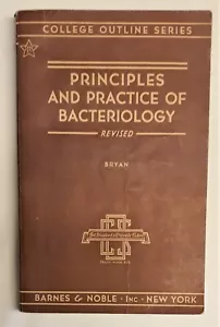 Principles and Practice of Bacteriology Revised 3rd Edition Bryan Paperback 1947 - Picture 1 of 11
