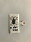 Vintage Nhra Power Plant Pinback Button Pin Metal Tin Litho Tab