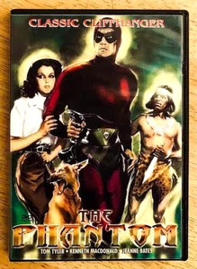 THE PHANTOM (1943) DVD—15 CHAPTER SERIAL ON 2 DISCS—5 HOURS—TOM TYLER—EXCELLENT - Picture 1 of 2