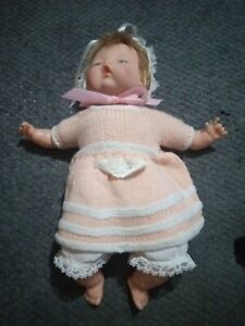 ❤️ Vintage 1962 IDEAL TINY THUMBELINA  OTT-14 BABY DOLL Working Clean Wind-Up