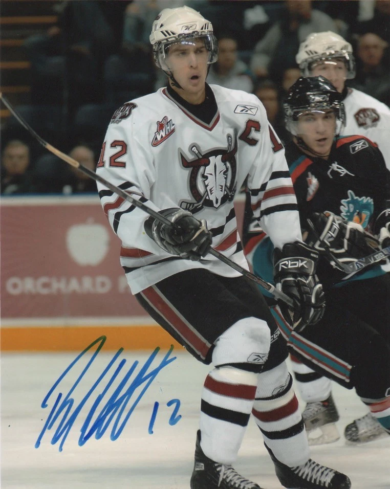 Foto firmada autografiada por Brandon Sutter de Red Deer Rebels 8x10 certificado de autenticidad Foto 1 de 1
