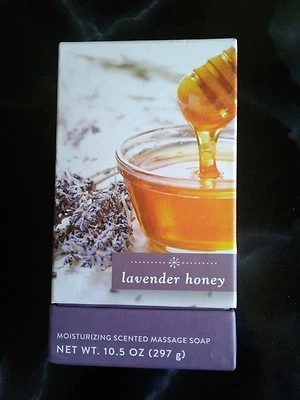 Sabonete de massagem hidratante perfumado CST 10,5 oz. (297 g) - MEL DE LAVANDA - Imagem 1 de 2