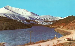 Postkarte Gipfel See höchste Erhebung auf Highway für Jäger Fischer Alaska - Bild 1 von 2