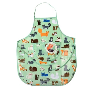 Rex London NINE LIVES CAT CHILDREN'S APRON - Picture 1 of 2