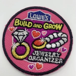 Jewelry Organizer Lowes Build And Grow Patch Kids Wood Project Completion Badge - Picture 1 of 3