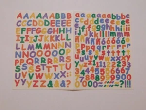 Creative Memories Stickers Sheets ~ABC 123 Alphabet~ You Choose~ Brand New - Picture 1 of 24