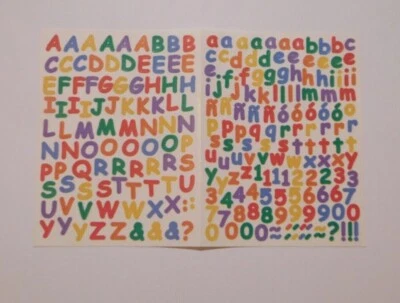 Creative Memories Stickers Sheets ~ABC 123 Alphabet~ You Choose~  Brand New - Image 1 of 3
