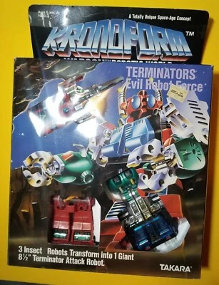 Diaclone Alien Warudaros Original Figure Transformers G1 Takara Robot Kronoform  - Image 1 of 4