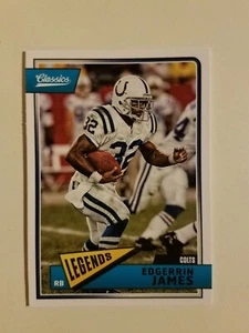 2018 Classics Edgerrin James #136 Indianapolis Colts Panini - Picture 1 of 1