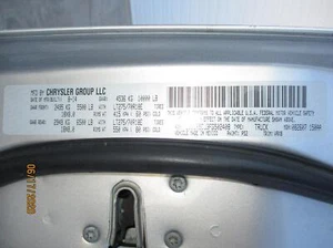 Used Fuel Injection Air Flow Meter fits: 2015 Ram Dodge 2500 pickup Sdn 2.4L Fed - Picture 1 of 24