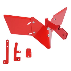 Red Adjustable Wing 15683 Hiller-Furrower Kit For Rear Tine Tillers Rototiller - Picture 1 of 18