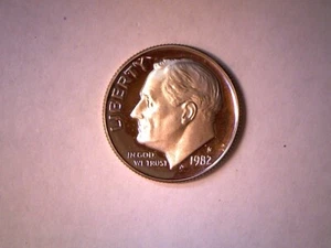1982 S 10C Proof Roosevelt Dime  - **FREE SHIPPING** - Picture 1 of 2