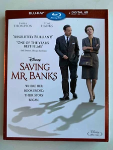 Saving Mr. Banks (Blu-ray, 2013) - Tom Hanks, Emma Thompson - Picture 1 of 1