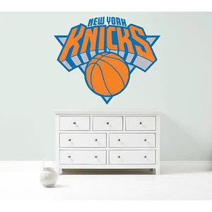 NEW YORK KNICKS NBA Logo Wand Auto Van Aufkleber Aufkleber Kunst 5 Größe BASKETBALL  - Bild 1 von 2