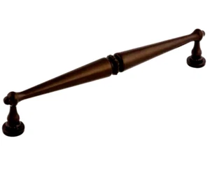 Top Knobs M922 Bronze Edwardian 8-3/4" C/C Handle Cabinet Pull Oil Rubbed Bronze - Picture 1 of 5